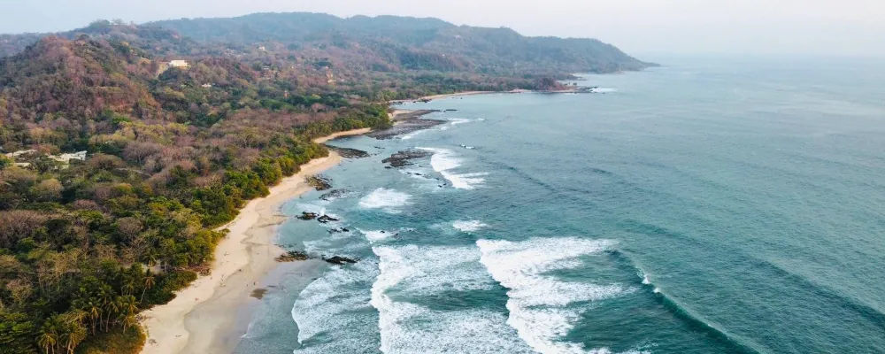 view of mal pais beach, nicoya, costa rica